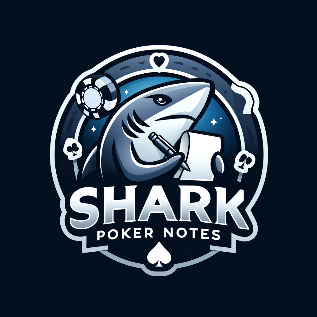 Shark Poker Notes Logo